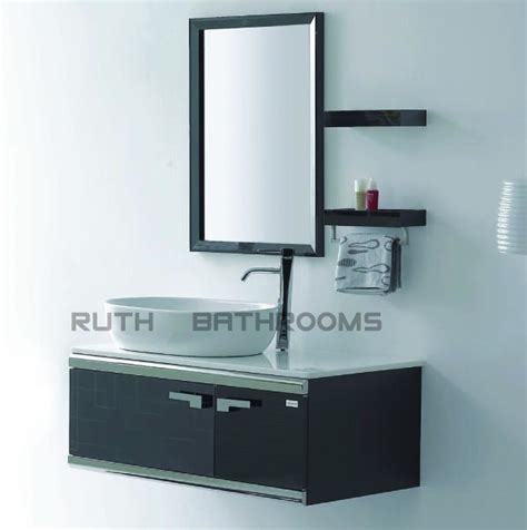 stainless steel and glass bathroom cabinet|stainless steel bathroom cabinet manufacturer.